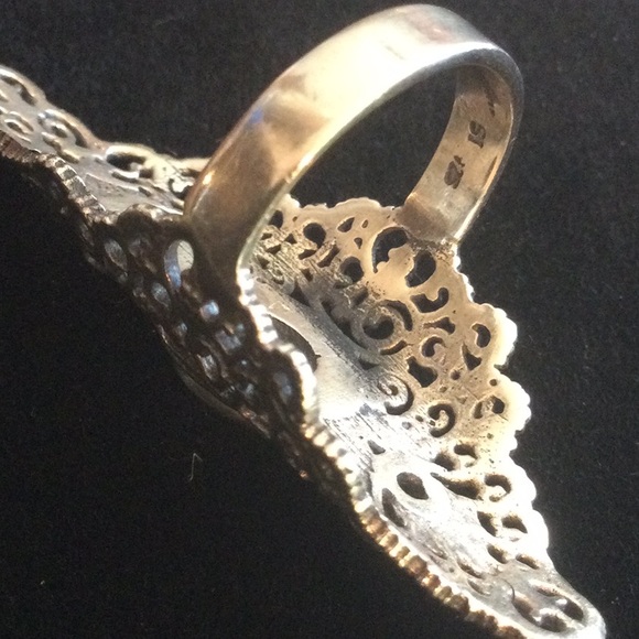 Treasure Of Morocco Genuine Amethyst, Peridot Ring - Picture 7 of 11